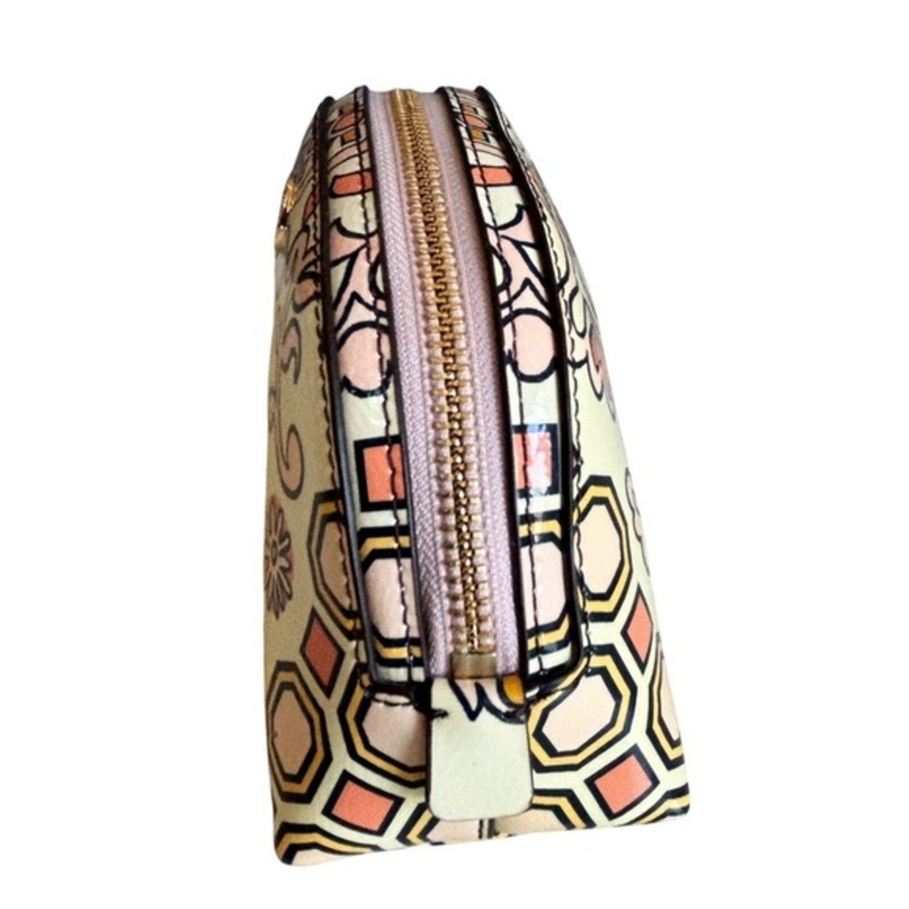 Tory Burch Cosmetic Bag OS David Hicks Collab Garden Party NWT LTD Edition - Picture 7 of 10